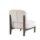 preview thumbnail 21 of 42, Christopher Knight Home - Everett Modern Boucle Lounge Chair with Solid Wood Frame