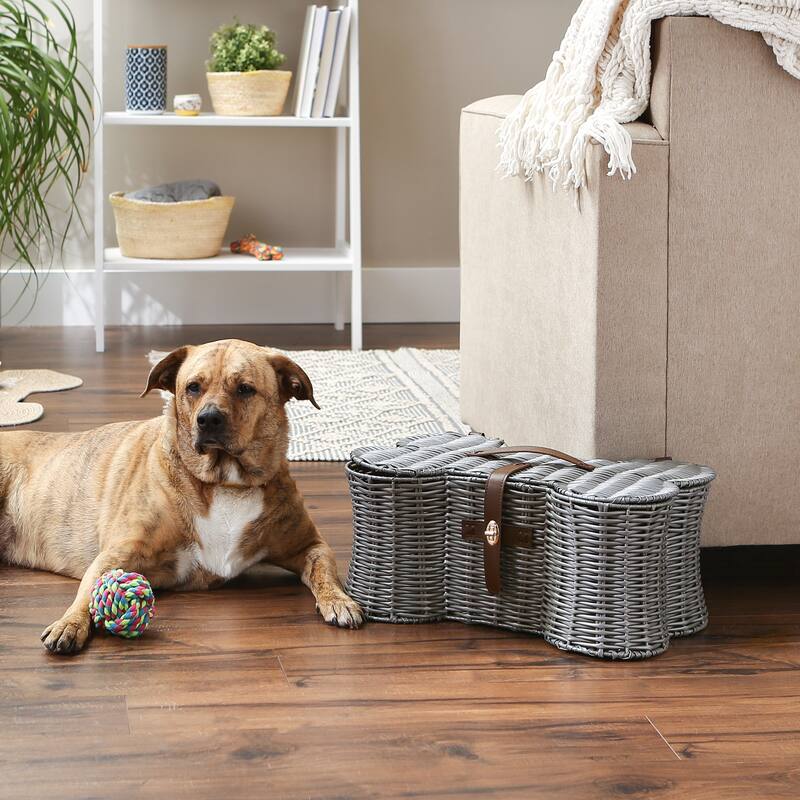 DII Bone Shape Pet Basket