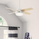 preview thumbnail 1 of 23, Hunter 44" Dempsey Ceiling Fan with LED Light Kit and Handheld Remote - Contemporary, Transitional, Industrial Fresh White