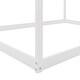 preview thumbnail 13 of 48, Twin/Full Size Montessori Bed Frame, Wood Floor Bed with Roof for Kids
