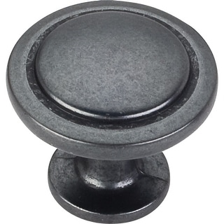 Elements Gatsby 1-1/4 Inch Mushroom Cabinet Knob