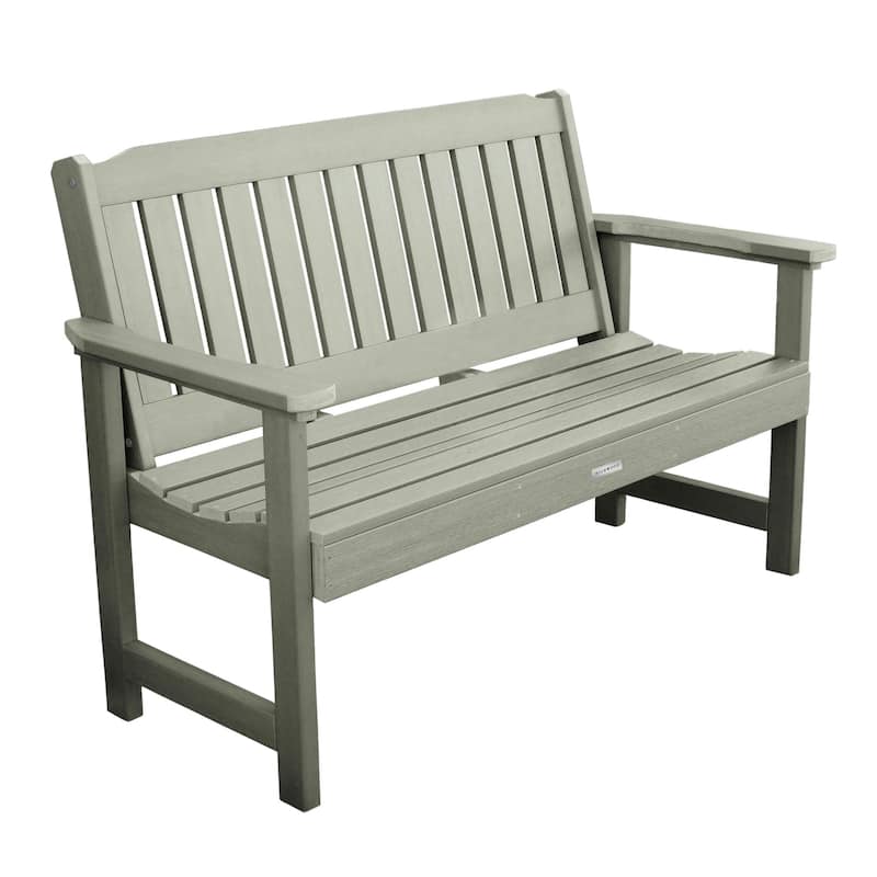HIGHWOOD Lehigh 5-foot Eco-friendly Synthetic Wood Garden Bench - Eucalyptus