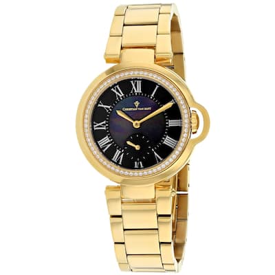 Christian Van Sant Women's Cybele Black mother of pearl Dial Watch - CV0235 - Black mother of pearl - 6 (36)