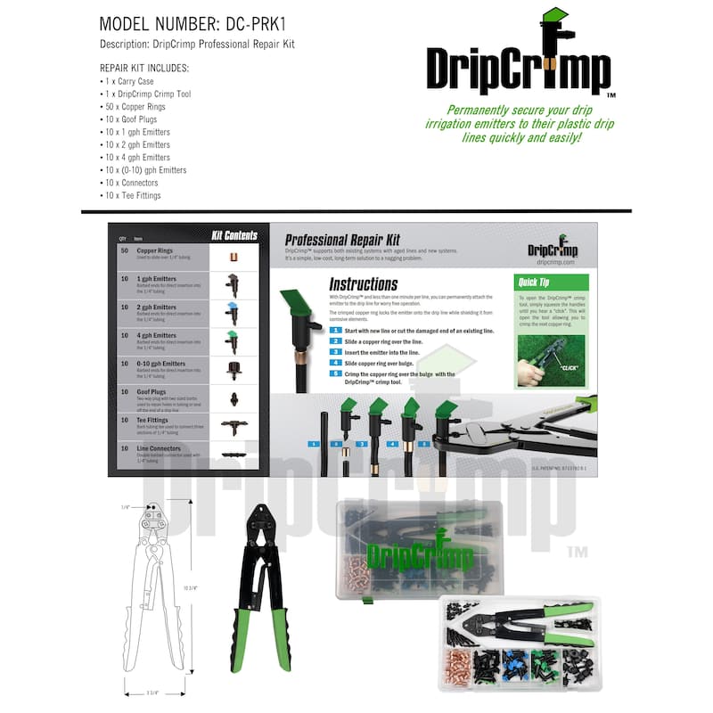DripCrimp Professional Repair Kit