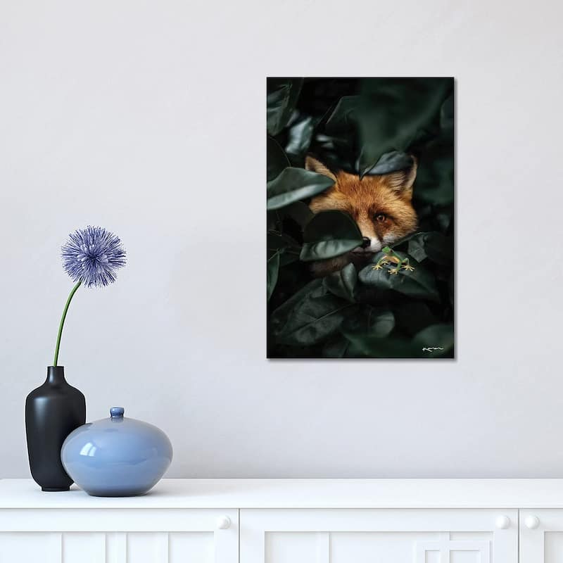 iCanvas "I Love My Heart Because It's Yours" by Karen Cantuq Canvas Print - 18x12x1.5