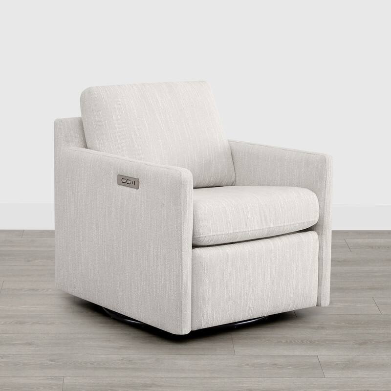 Nora Electric Power Swivel Chair with Footrest Recline