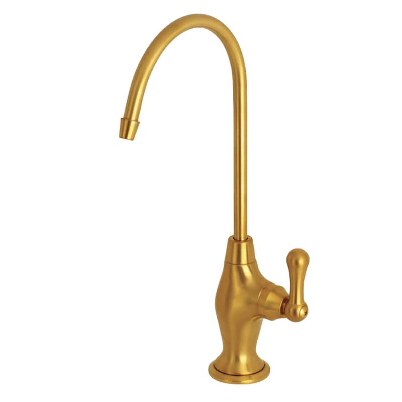 Kingston Brass Restoration Single Handle Water Filtration Faucet - Brushed Brass