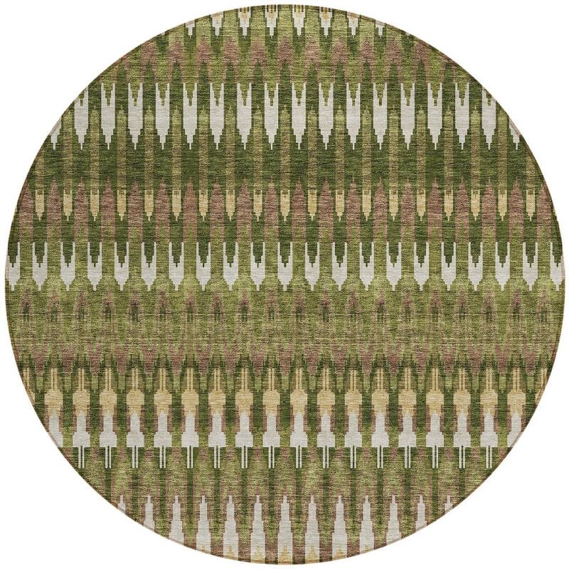 HomeRoots Southwestern Transitional Rectangle Outdoor Rug