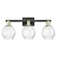Option Black Antique Brass / Clear