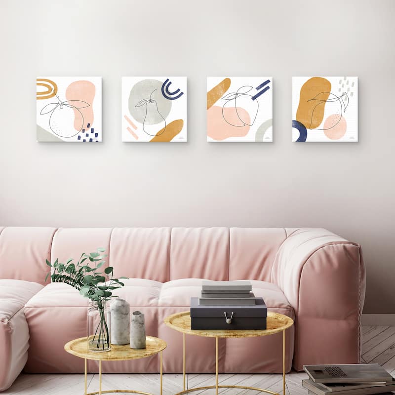 Kitchen Table I-IV by Laura Marshall Canvas Art Prints