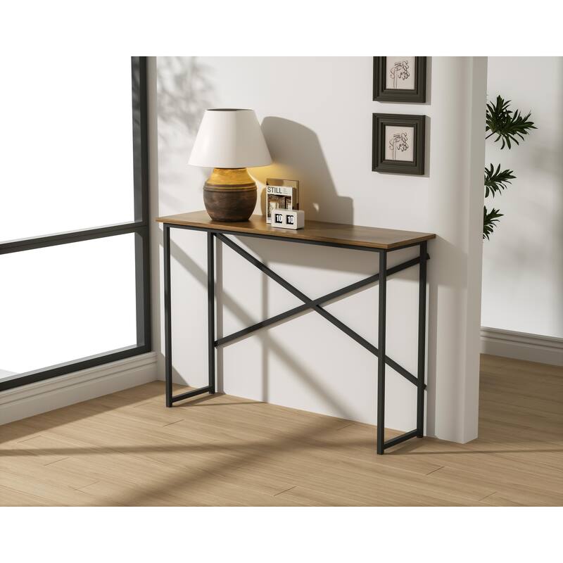 Tristan Console Table in Natural Driftwood