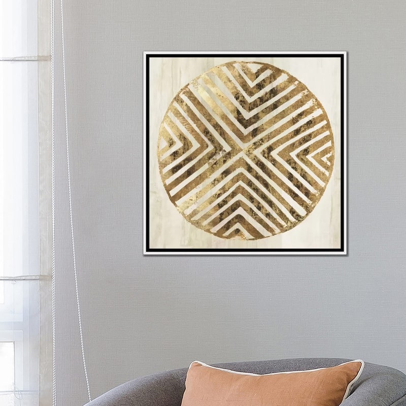 iCanvas "African Lines II" by Eva Watts Framed Canvas Print