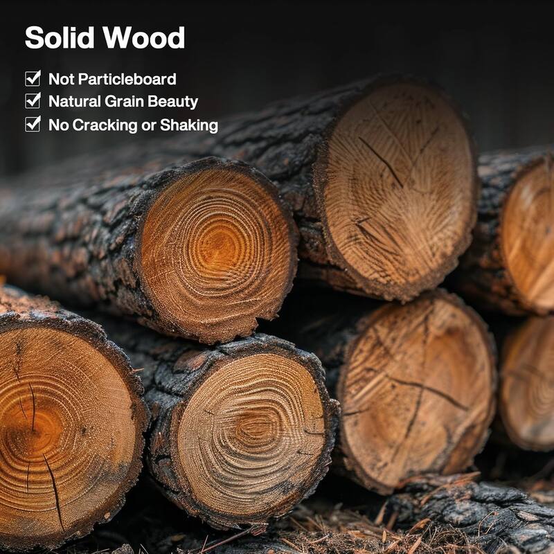 63" Long Farmhouse 2-Tier Solid Wood Console Table for Entryway, Living Room, Hallway, Easy Assembly