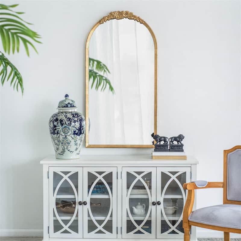 Wood Floor Mirror Full Body Mirror Dressing Make up Mirror