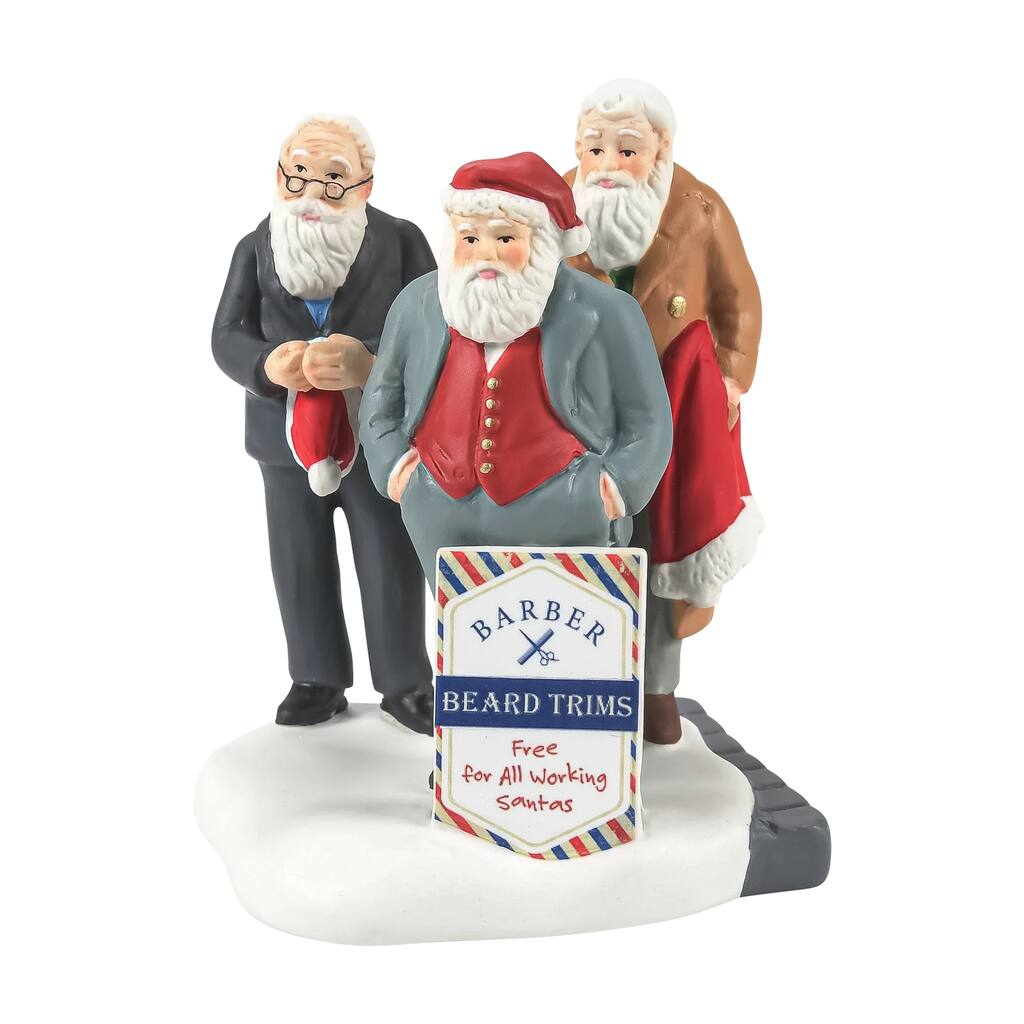 Department 56 Christmas In The City A Shave In Time For Christmas Figure - 6013407