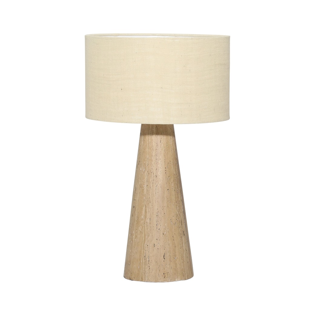 Jamestown 31" Tall Table Lamp with Jute, Natural with Beige Shade