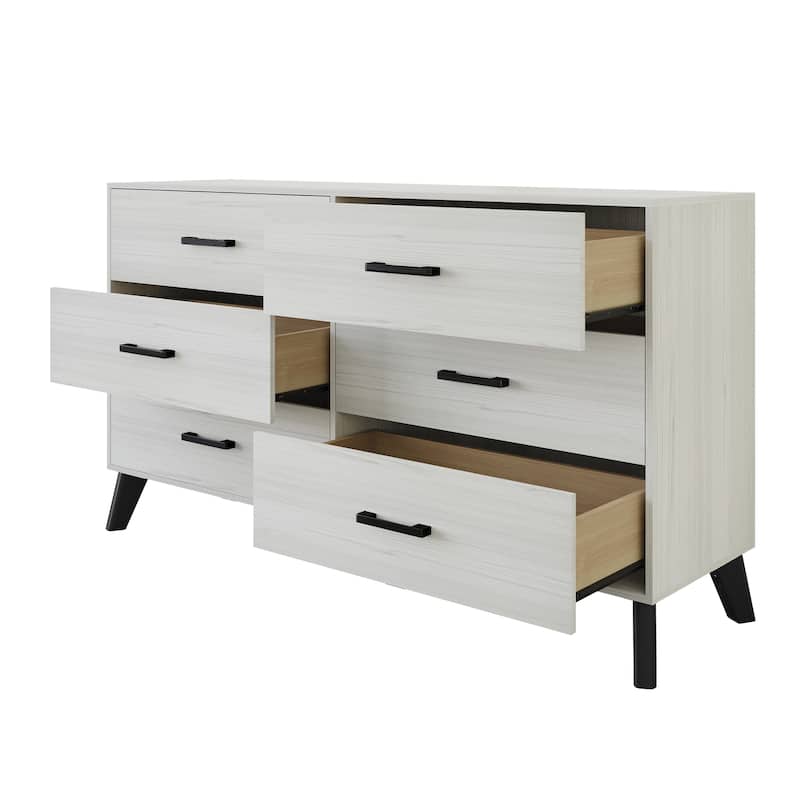 CraftPorch Corduroy 4-pieces Mid-Century Modern Light Pink Twin Size Bed with Light Grey Furniture Bedroom Set