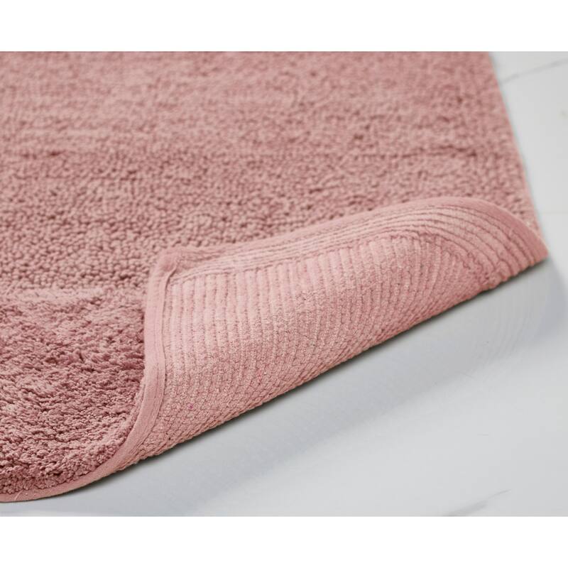 Better Trends Bath Rug 100% Cotton Water Absorbent Tufted Bathroom Rugs for Shower, Sink Mats Machine Wash Granada Collection