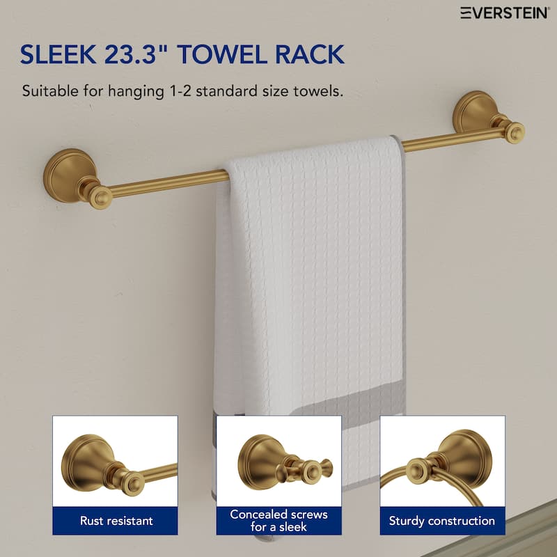 4-Piece Bathroom Accessories Set Bathroom Hardware Set