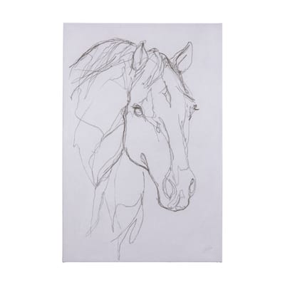 Thoroughbred III (40 x 60 ) Canvas Art Print