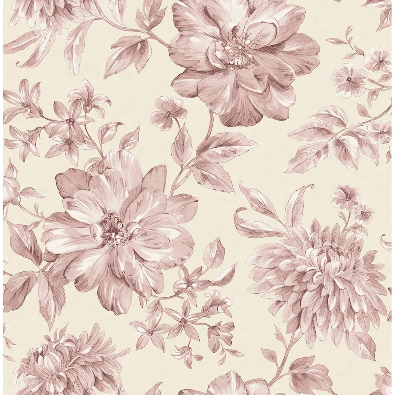 Fine Decor Gabriela Pink Floral Wallpaper