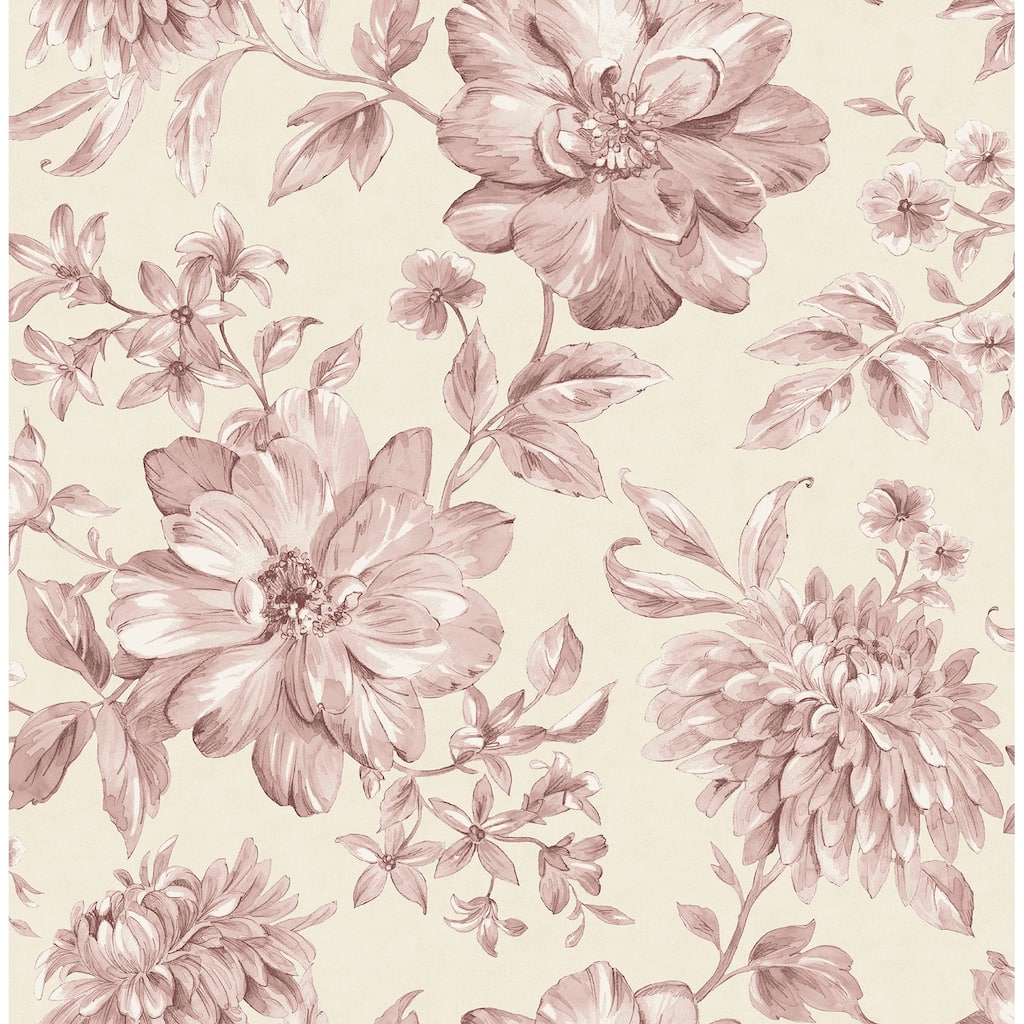 Fine Decor Gabriela Pink Floral Wallpaper
