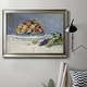 preview thumbnail 9 of 7, Still Life with Peaches and Grapes Premium Framed Canvas- Ready to Hang