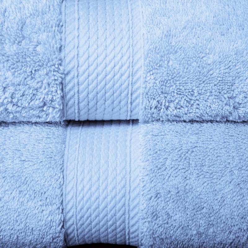 Superior Egyptian Cotton Pile Heavyweight Bath Towel Set of 2