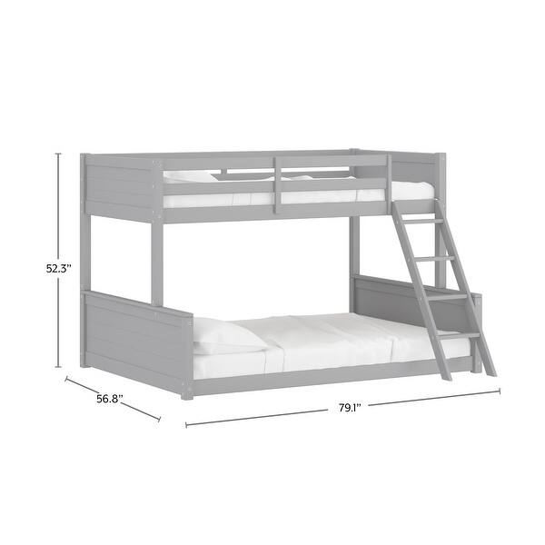 dimension image slide 0 of 7, Living Essentials by Hillsdale Capri Wood Bunk Bed