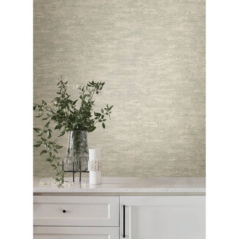 York Wallcoverings Weathered Stucco Ecru Wallpaper