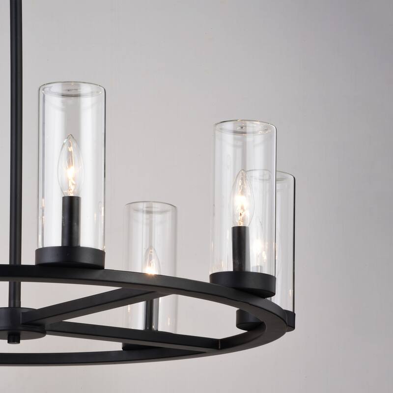 Vaxcel Lighting H0291 Grantley 8 Light 30" Wide Ring Chandelier