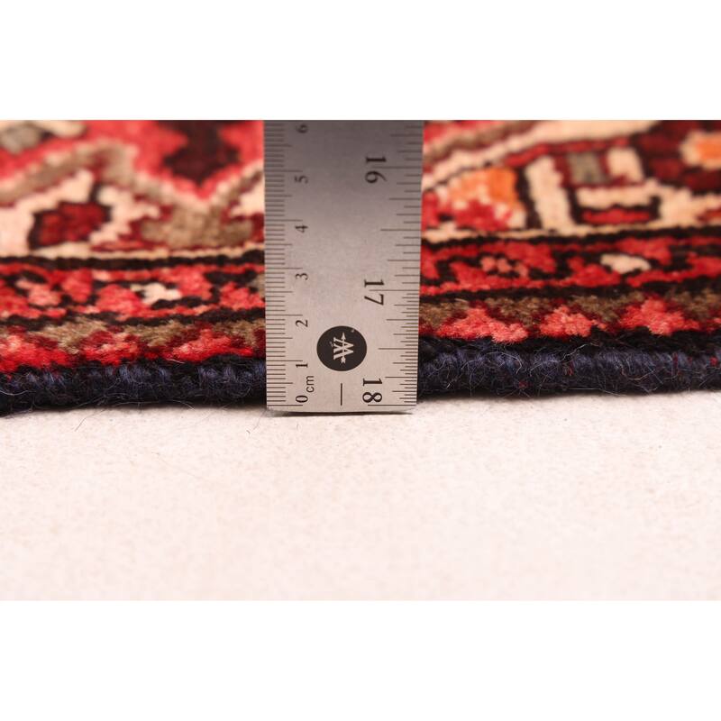 ECARPETGALLERY Hand-knotted Andelz Dark Navy Wool Rug - 3'7 x 9'8