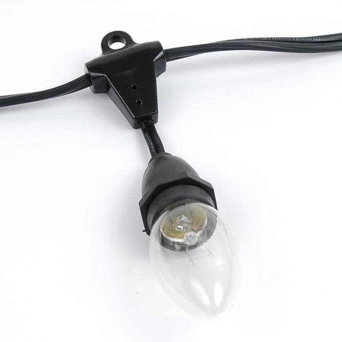 100 Foot G50 Heavy Duty Suspended Outdoor Patio Globe String Lights, 100 Bulbs
