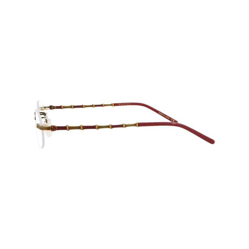 Gucci Round-Frame Metal Optical Frames - N/A