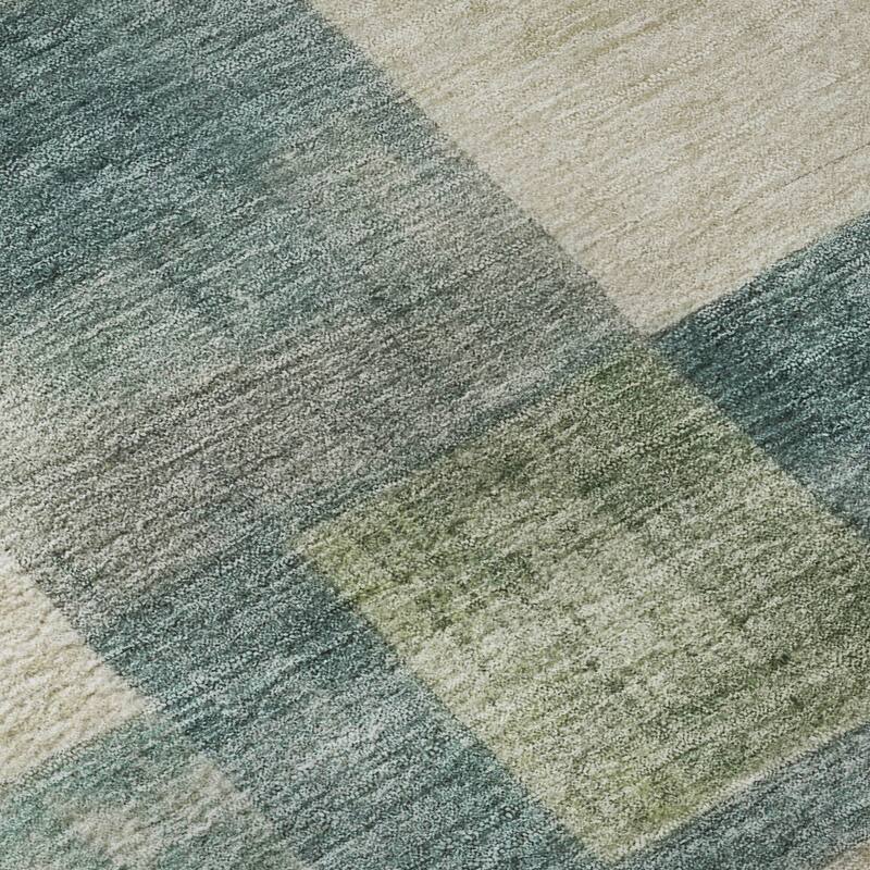 Premium Washable Super Soft Contempory Checker Mayfield Rug