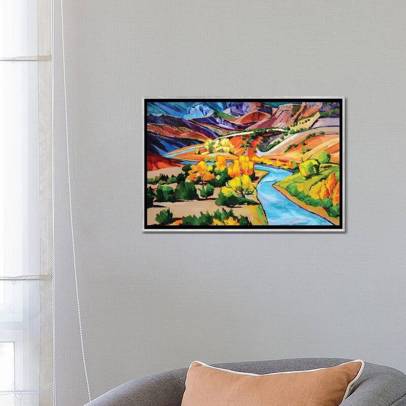 iCanvas "October In New Mexico" by Maxine Shore Framed