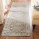 preview thumbnail 5 of 36, SAFAVIEH Handmade Blossom Almyra Modern Floral Wool Rug 2'3" x 10' Runner - Aqua/Ivory - Runner