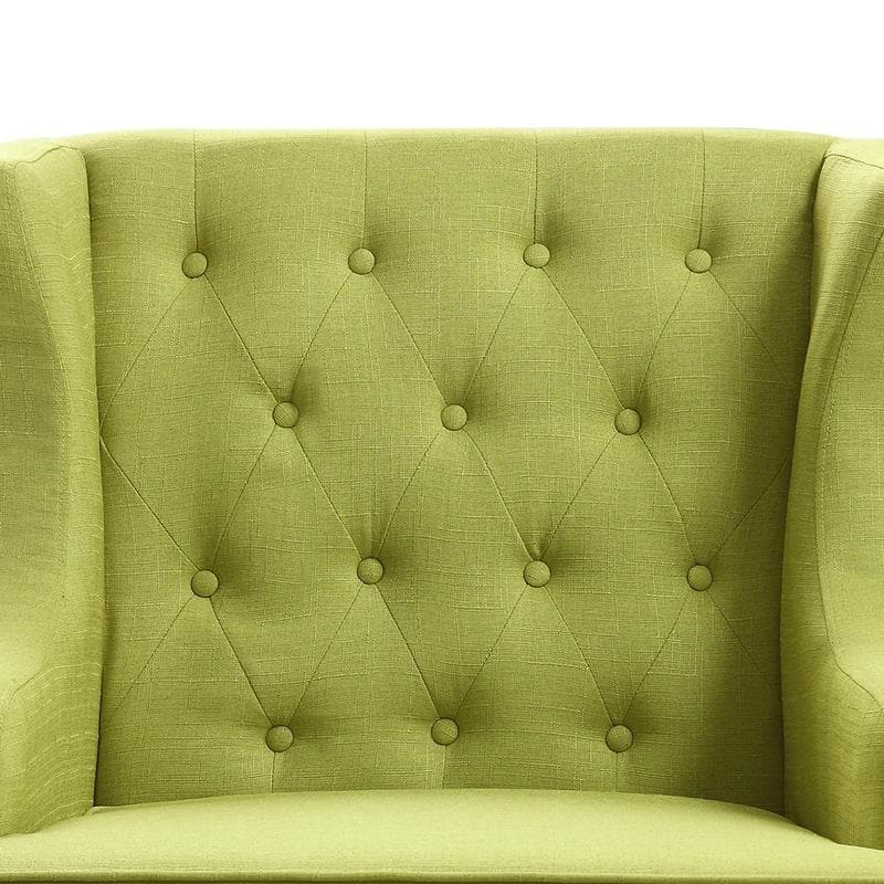 Madison Park Jewel Tufted Wingback Upholstered Club Chair