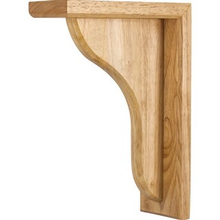 Hardware Resources Corbel with Simple Styling, 10-1/2"H x 3"W x