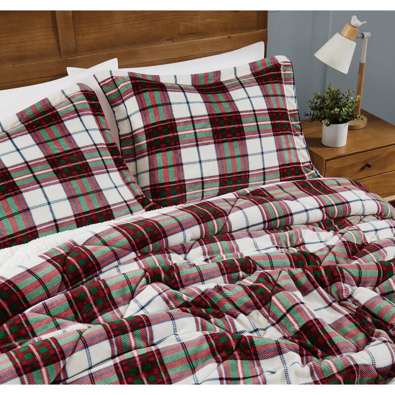 Truly Soft Cuddle Warmth 3-piece Comforter Set