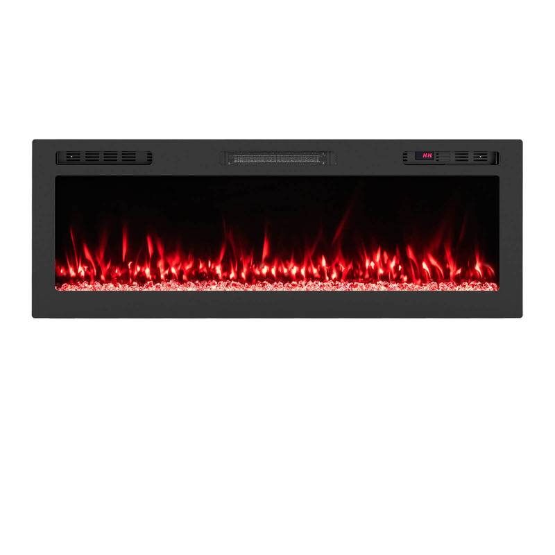 Costway 50" Smart WiFi Electric Fireplace Work with Alexa & Google - See Details
