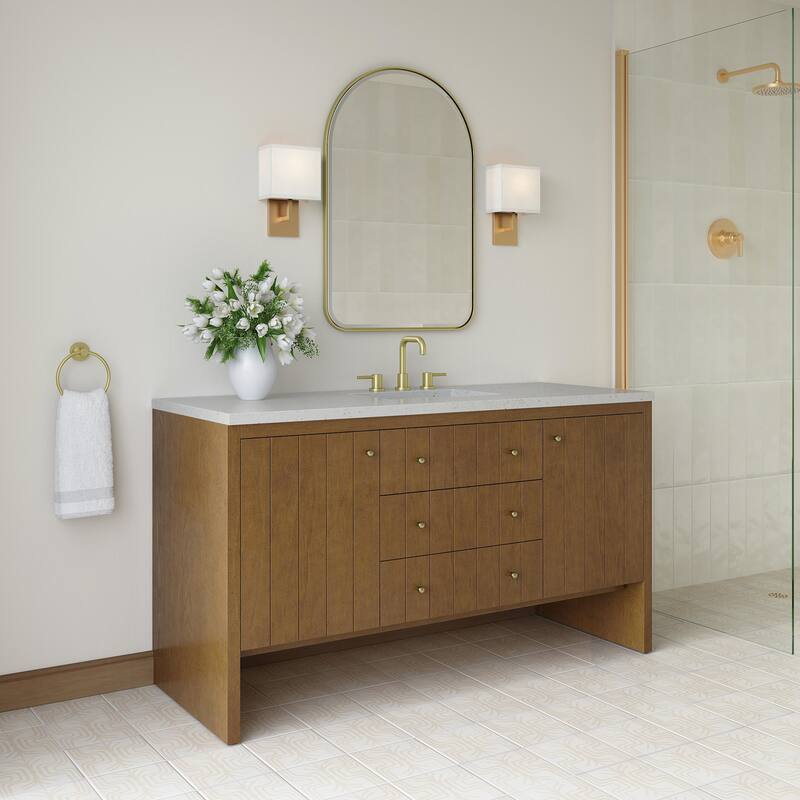 James Martin Vanities 435-V60S-3LDL Hudson 60" Free Standing Single