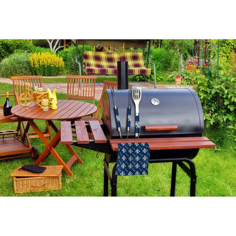 MLB New York Yankees BBQ Grill Utensil Set