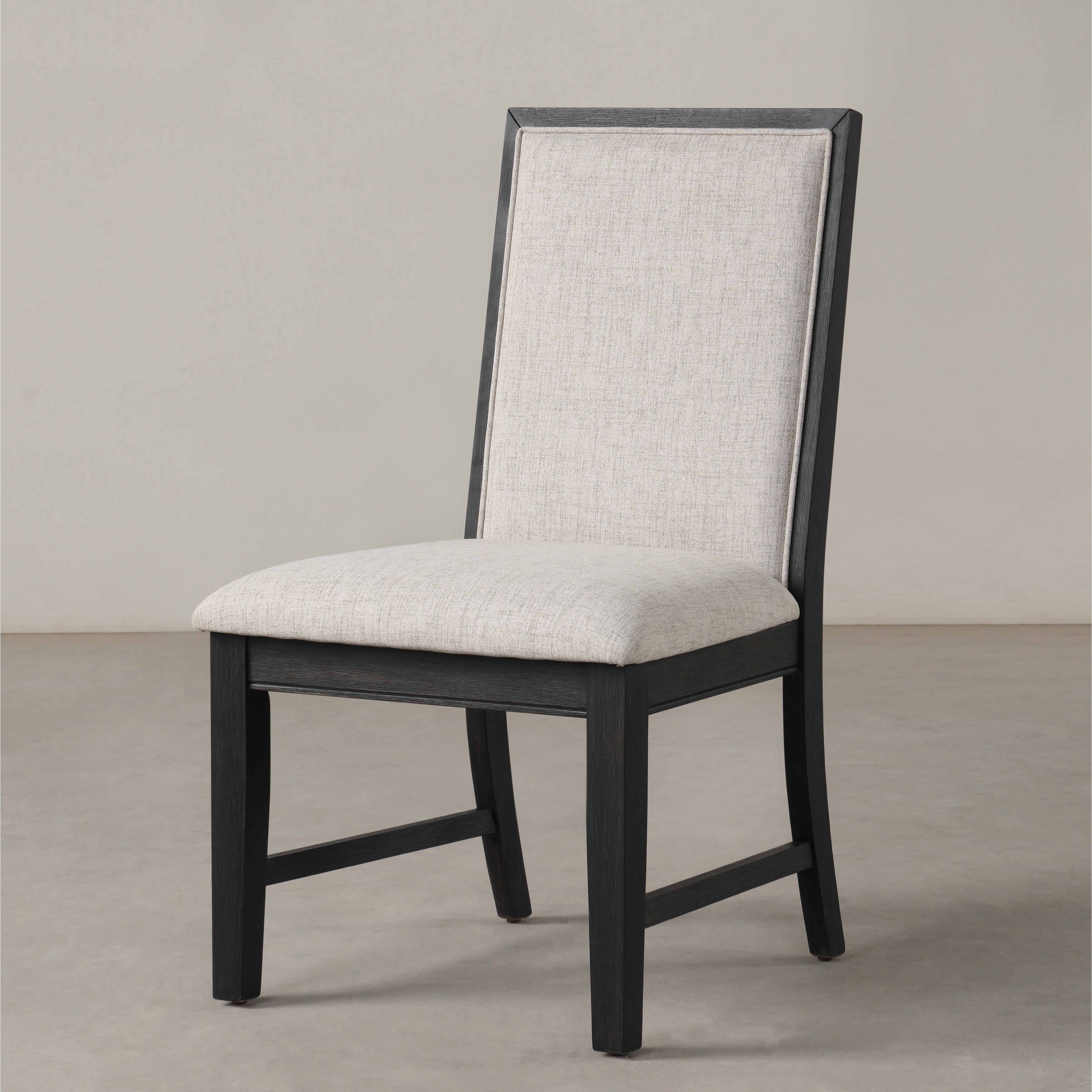 Fabric Dining Chair Set of Wood Side Chair Upholstered Lounge