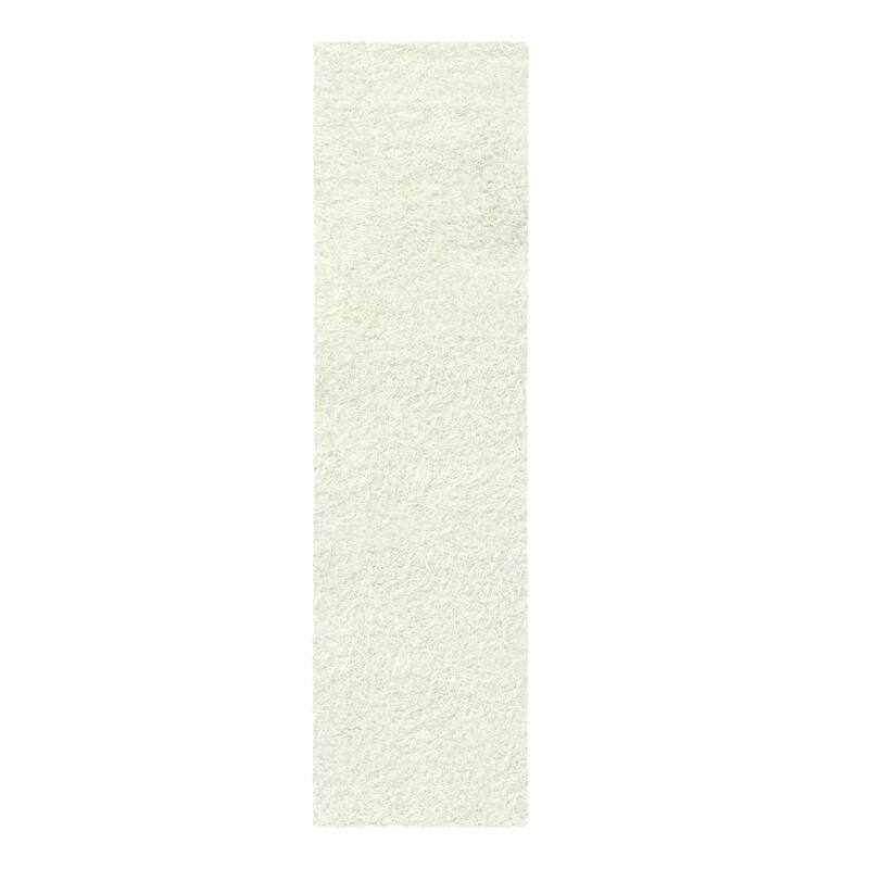 Superior Hand-tufted Plush Solid Shag Indoor Area Rug
