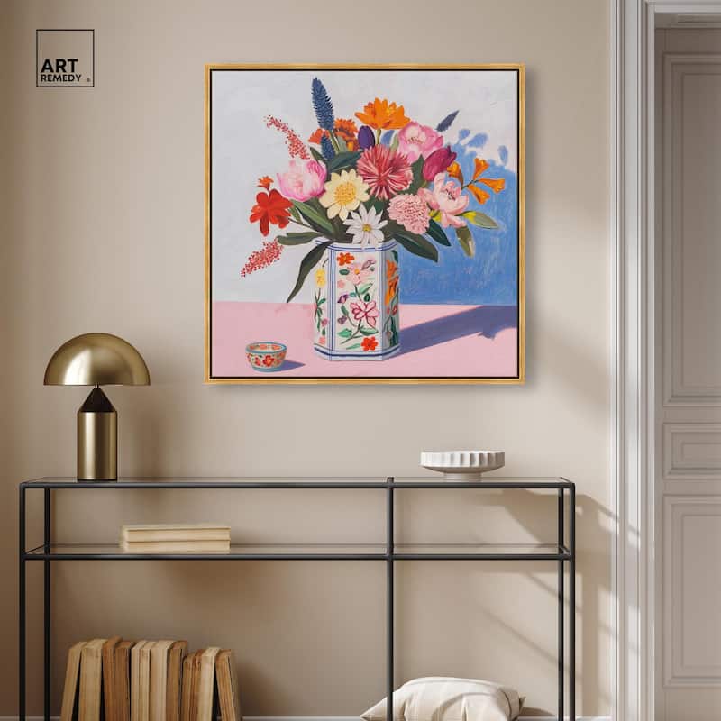 Spring's Riot Canvas by Art Remedy