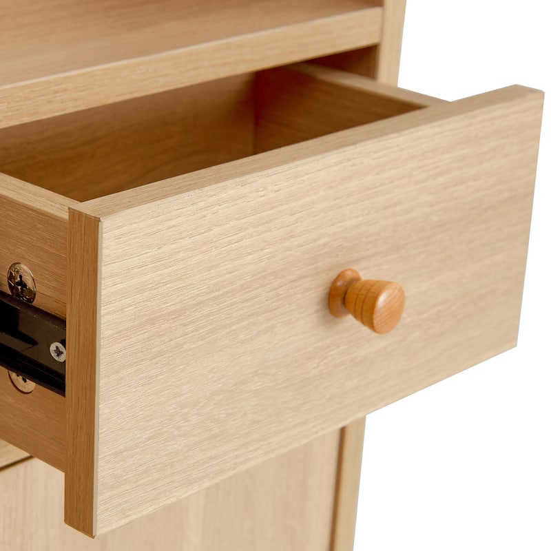 Modern Minimalist Storage Cabinet,Japanese Rattan Shoe Cabinet, Bed Top Cabinet,Small Home Furniture