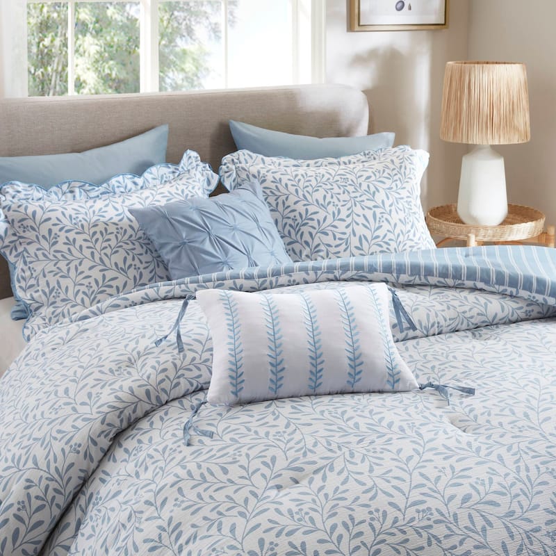 Madison Park Darcy 5 Piece Print Comforter Set
