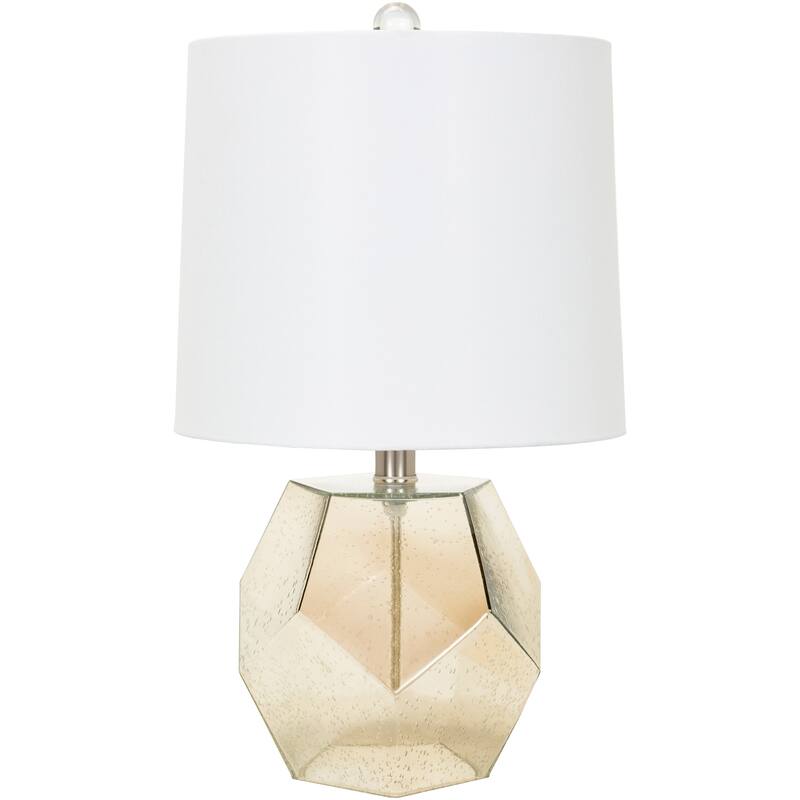Artistic Weavers Eudorax Geometric Glass 19-inch Table Lamp - 19"H x 11"W x 11"D