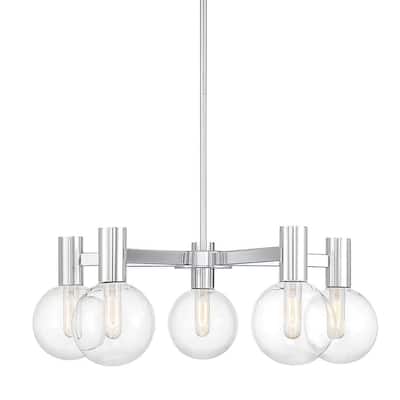Savoy House 1-3073-5 Wright 5 Light 28" Wide Chandelier